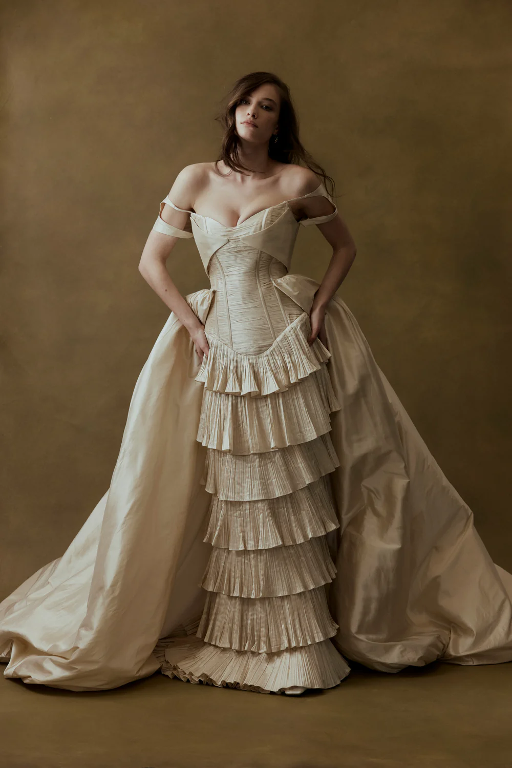 Floure Studio bridal wedding dress